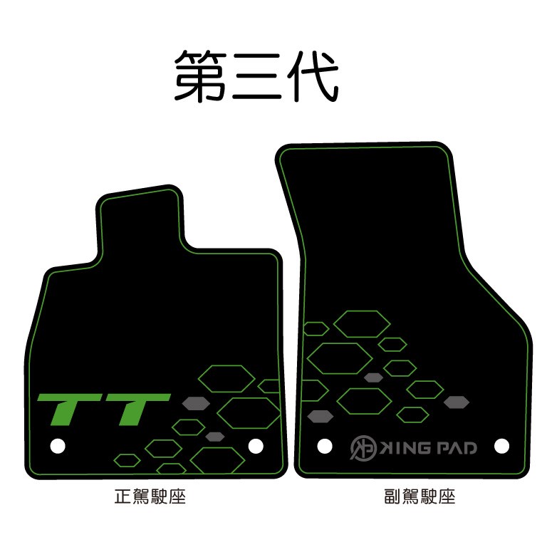 TT 第3代 腳踏墊 附卡扣
