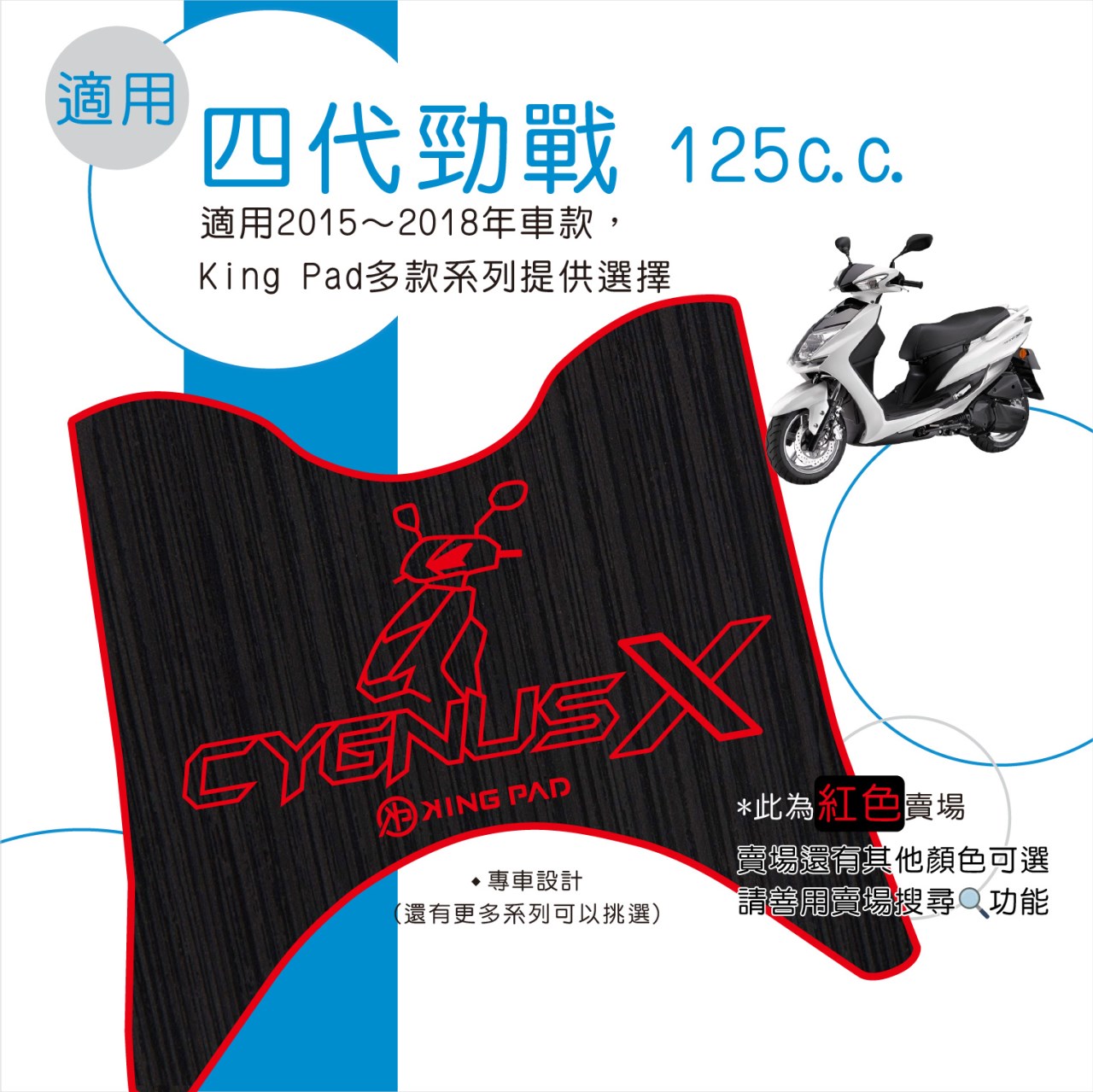 四代勁戰 125 cc (紅)