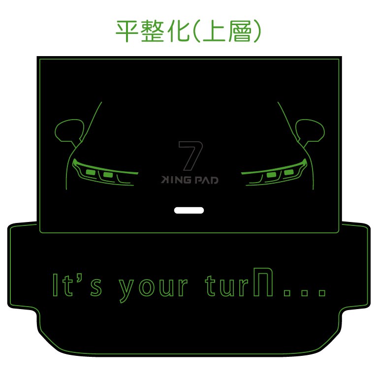 LUXGEN n⁷ N7 平整化 後車廂墊