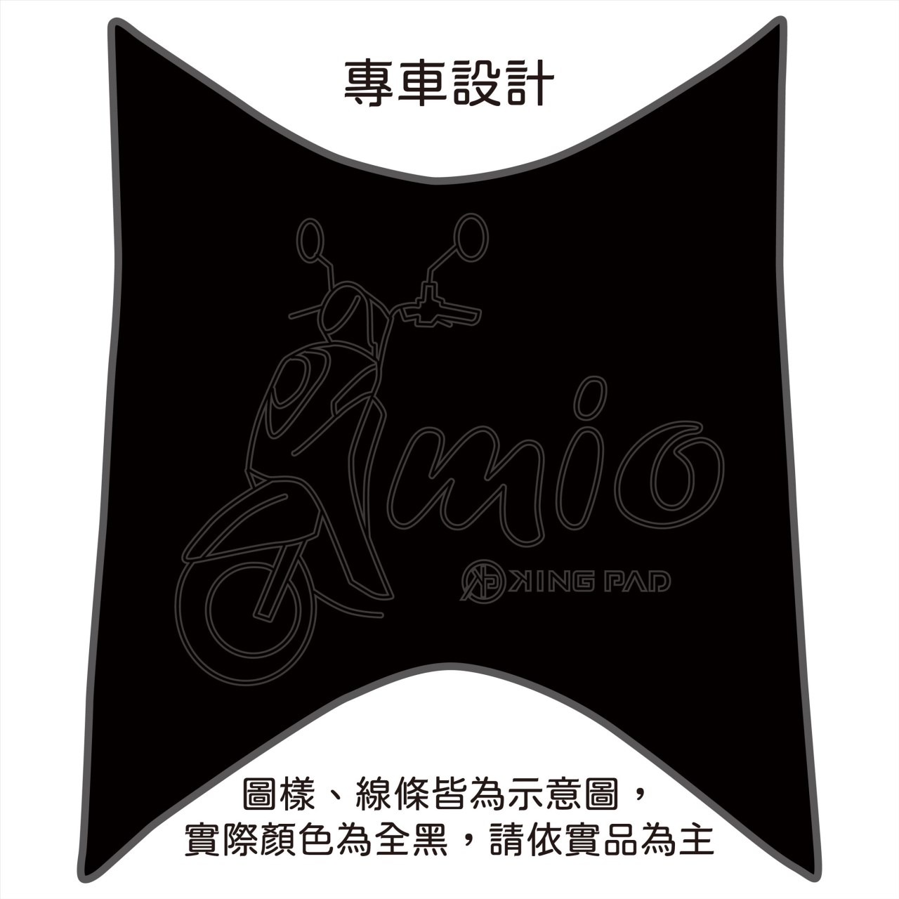 新mio 115 cc (黑)