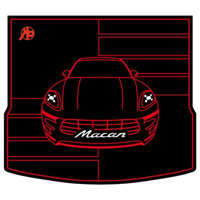 MACAN 第1代 後車廂墊
