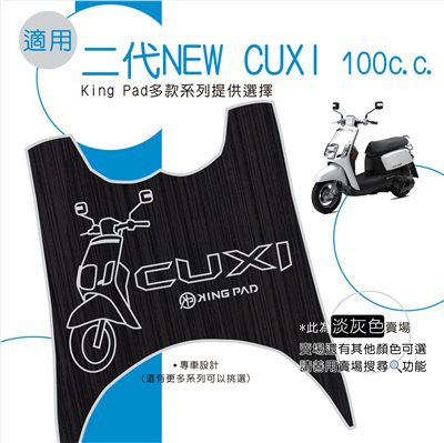 二代 NEW CUXI 100 cc (淡灰)